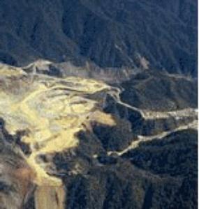 The OK Tedi mine tailings